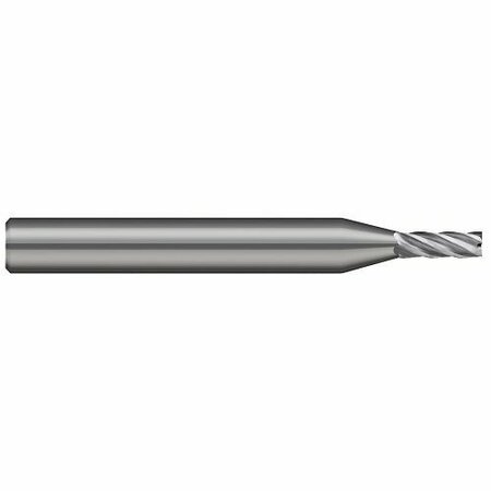 HARVEY TOOL 0.1870 in. 3/16 Cutter dia x 0.6250 in. 5/8 Length of Cut Carbide Square End Mill, 5 Flutes 742112